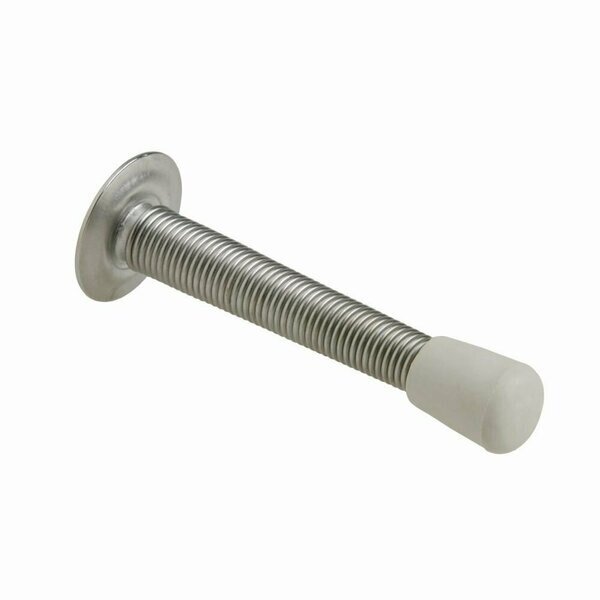 Steel 3in Flexible Door Stop Satin Chrome Finish, Ives Commercial, Mfr#: 060F26D